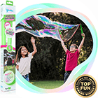 Giant Bubble Powder Include Large Bubble Wand and 3 Packet of Big Bubble Powder Outdoor Toy for Kids Boys Girls